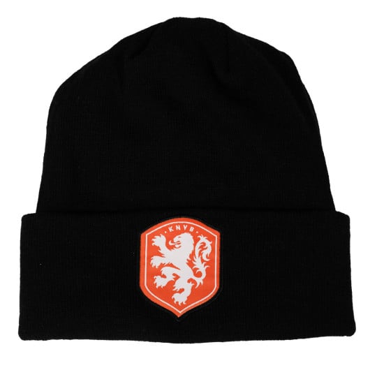 KNVB Logo Beanie Black Orange White