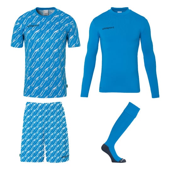 Uhlsport Progressive Keeperstenue Pack Blauw