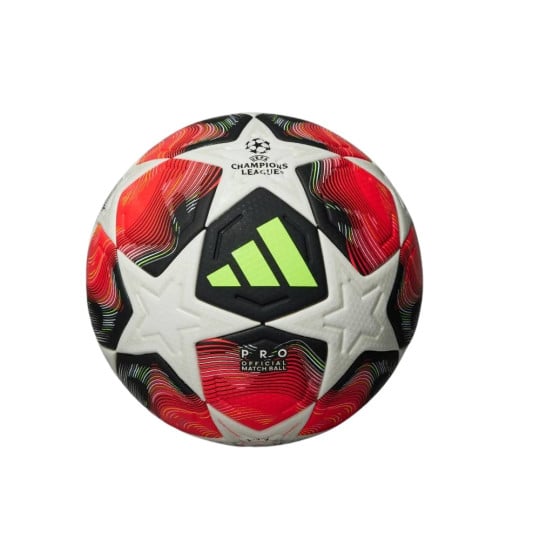 Ballon de football adidas UEFA Champions League Pro, taille 5, rouge, blanc, noir