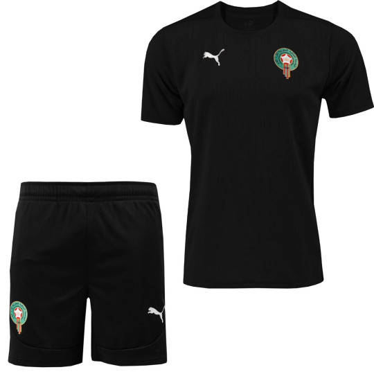 PUMA Marokko Trainingsset 2024-2026 Zwart Zilver