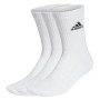 Chaussettes rembourrées Adidas, 3 paires, blanches et noires