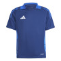 adidas Tiro 24 Competition Trainingsshirt Kids Donkerblauw Blauw