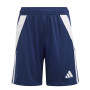 Pantalon d'entraînement adidas Tiro 24 pour enfants, bleu foncé et blanc