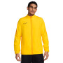 Nike Dri-FIT Academy 23 Veste d'Entraînement Full-Zip Woven Jaune Or Noir