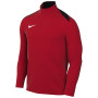 Nike Dri-FIT Academy Pro 24 Haut d'Entraînement 1/4-Zip Enfants Rouge Blanc