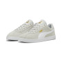 Baskets PUMA Club II gris blanc doré