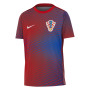 Nike Kroatië Academy Pro Trainingsshirt 2024-2026 Kids Rood Blauw