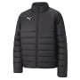 PUMA TeamLIGA Padded Jas Kids Full-Zip Zwart