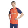 adidas Manchester United Trainingsshirt 2024-2025 Rood Donkerblauw Zilver