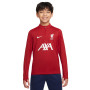 Nike Liverpool Academy Pro Haut d'Entraînement 2024-2025 Enfants Rouge Blanc