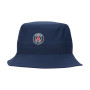 Chapeau seau Nike Paris Saint-Germain Apex bleu foncé rouge