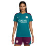 Nike Paris Saint Germain Strike Trainingsshirt 2024-2025 Dames Groen Paars Wit Goud