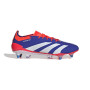 adidas Predator Elite Crampons Vissés Chaussures de Foot (SG) Bleu Blanc Rouge