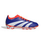 adidas Predator League Gazon Naturel Gazon Artificiel Chaussures de Foot (MG) Enfants Bleu Blanc Rouge