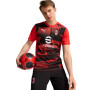 PUMA AC Milan Pre-Match Maillot d'Entraînement 2024-2025 Rouge Noir