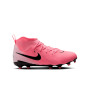 Nike Phantom Luna II Academy Gazon Naturel Gazon Artificiel Chaussures de Foot (MG) Enfants Rose Vif Rose Clair Noir