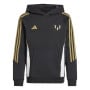 adidas Messi Sweat Hoodie Kids Zwart Goud Wit