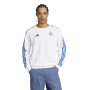 adidas Real Madrid DNA Crew Sweater 2024-2025 Wit Blauw