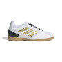 adidas Super Sala 2 Chaussures de Foot en Salle (IN) Enfants Blanc Noir Doré