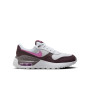 Baskets Nike Air Max System pour enfants, blanches, roses, bordeaux