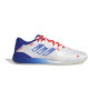 adidas Fevernova Court Chaussures de Foot en Salle (IN) Blanc Bleu Rouge