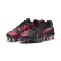 PUMA King Ultimate Launch Edition Gazon Naturel Gazon Artificiel Chaussures de Foot (MG) Noir Rouge