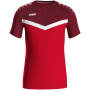 Chemise d'entraînement JAKO Iconic rouge pour enfants