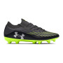 Under Armour Magnetico Select 4.0 Gras Voetbalschoenen (FG) Kids Zwart Groen