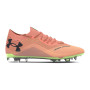 Under Armour Shadow Elite 2.0 Gazon Naturel Chaussures de Foot (FG) Orange Vert