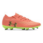 Under Armour Magnetico Pro 4.0 Gras Voetbalschoenen (FG) Oranje Groen