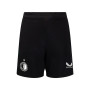 Pantalons d'entraînement Castore Feyenoord 2024-2025 pour enfants, noir, vert foncé, blanc