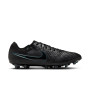 Nike Tiempo Legend 10 Pro Gazon Artificiel Chaussures de Foot (AG) Noir Vert Foncé