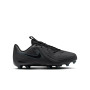 Nike Phantom GX II Academy Gras / Kunstgras Voetbalschoenen (MG) Kids Zwart Donkergroen