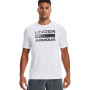 T-shirt Under Armour Team Wordmark blanc