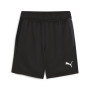 PUMA teamGOAL Short d'Entraînement Enfants Noir Blanc