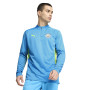 PUMA Manchester City Trainingstrui 1/4-Zip 2024-2025 Lichtblauw Geel