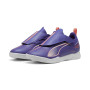 PUMA Ultra 5 Play V Chaussures de Foot en Salle (IN) Enfants Mauve Rose Clair Blanc