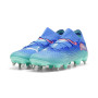 PUMA Future 7 Ultimate Crampons Vissés Chaussures de Foot (SG) Bleu Turquoise Blanc