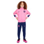 Nike Atletico Madrid Strike Trainingspak Full-Zip 2024-2025 Kids Roze Donkerblauw