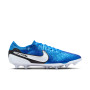 Nike Tiempo Legend 10 Elite Gazon Artificiel Chaussures de Foot (AG) Bleu Blanc Noir