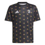 adidas Juventus Pre-Match Maillot d'Entraînement 2024-2025 Enfants Noir