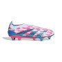 adidas Predator Elite Veterloze IJzeren-Nop Voetbalschoenen (SG) Wit Roze Blauw