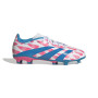 adidas Predator League Gras Voetbalschoenen (FG) Kids Wit Roze Blauw