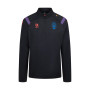 Haut d'entraînement Robey Willem II 1/4-Zip 2024-2025 pour enfant noir