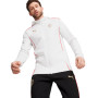 PUMA AC Milan Casuals Veste à Capuche 2024-2025 Blanc Rouge