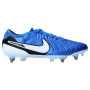 Nike Tiempo Legend 10 Elite IJzeren-Nop Voetbalschoenen (SG) Pro Player Blauw Wit Zwart