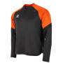 Stanno Bolt Trainingstrui 1/4-Zip Kids Zwart Oranje