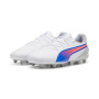 PUMA King Match Gras / Kunstgras Voetbalschoenen (MG) Kids Wit Blauw Lichtroze