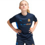 PUMA Olympique Marseille Trainingsshirt 2024-2025 Kids Donkerblauw Blauw Oranje