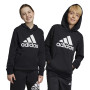 adidas Essentials Big Logo Hoodie Kids Zwart Wit